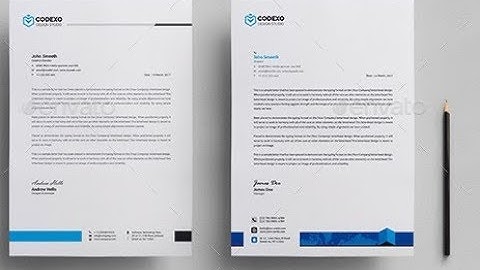 Corporate Latter head Design