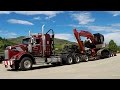 GORGEOUS KENWORTH T800 & T800H LOAD LINK-BELT 240 X2 & VOLVO EC60E