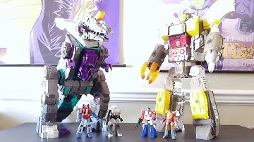 Transformers Generations Titan Class Titans Return Trypticon & War For Cybertron Siege Omega Supreme