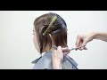 17.前上がり ショートボブ