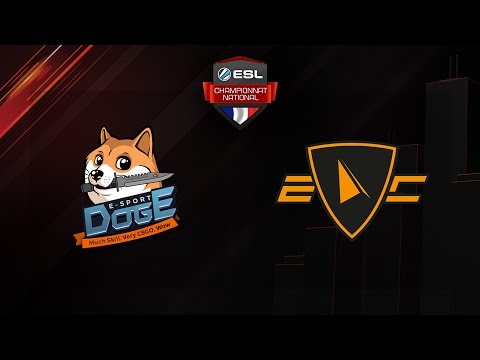 CS:GO - Doge vs E-Corp - ESL Championnat National - Winter 2016