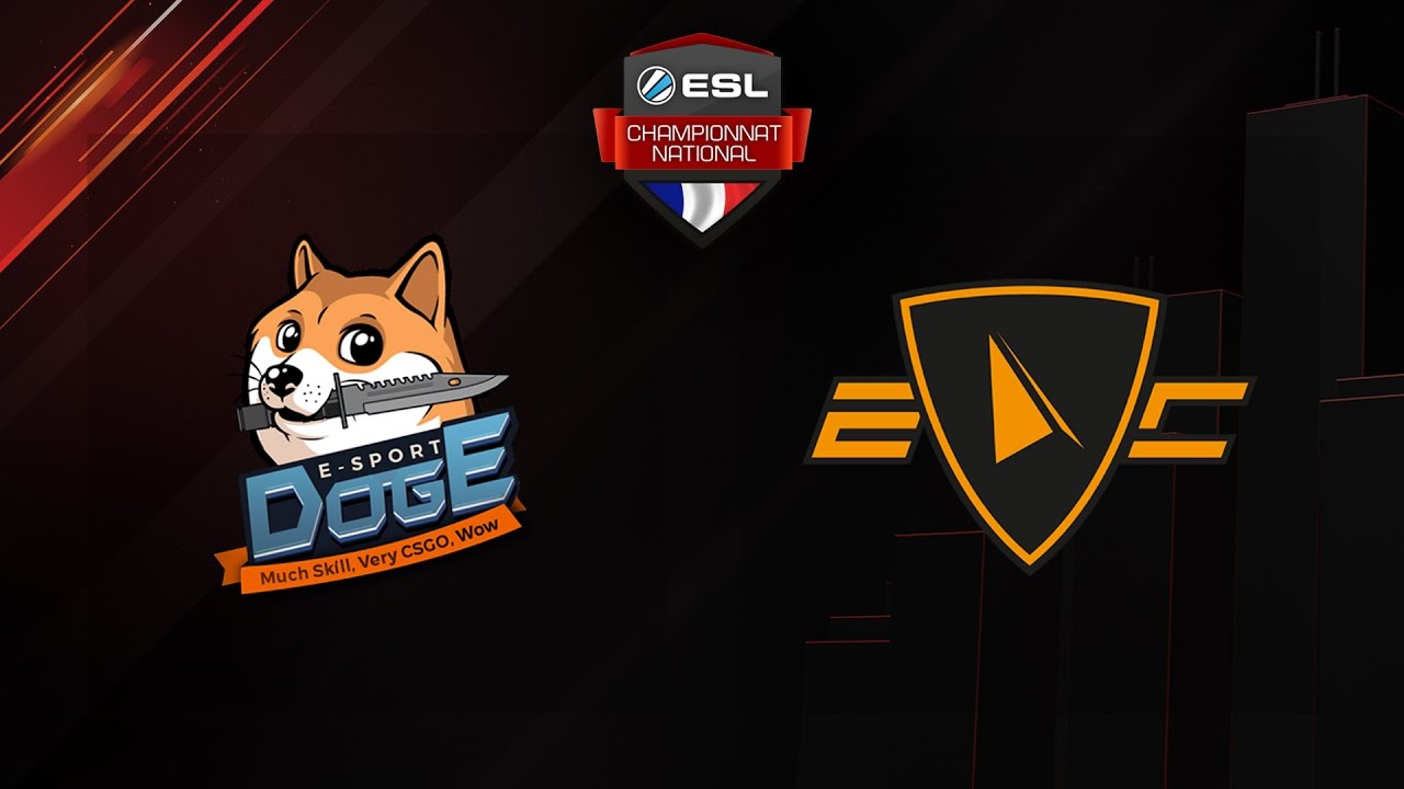 CS:GO - Doge vs E-Corp - ESL Championnat National - Winter 2016 - YouTube