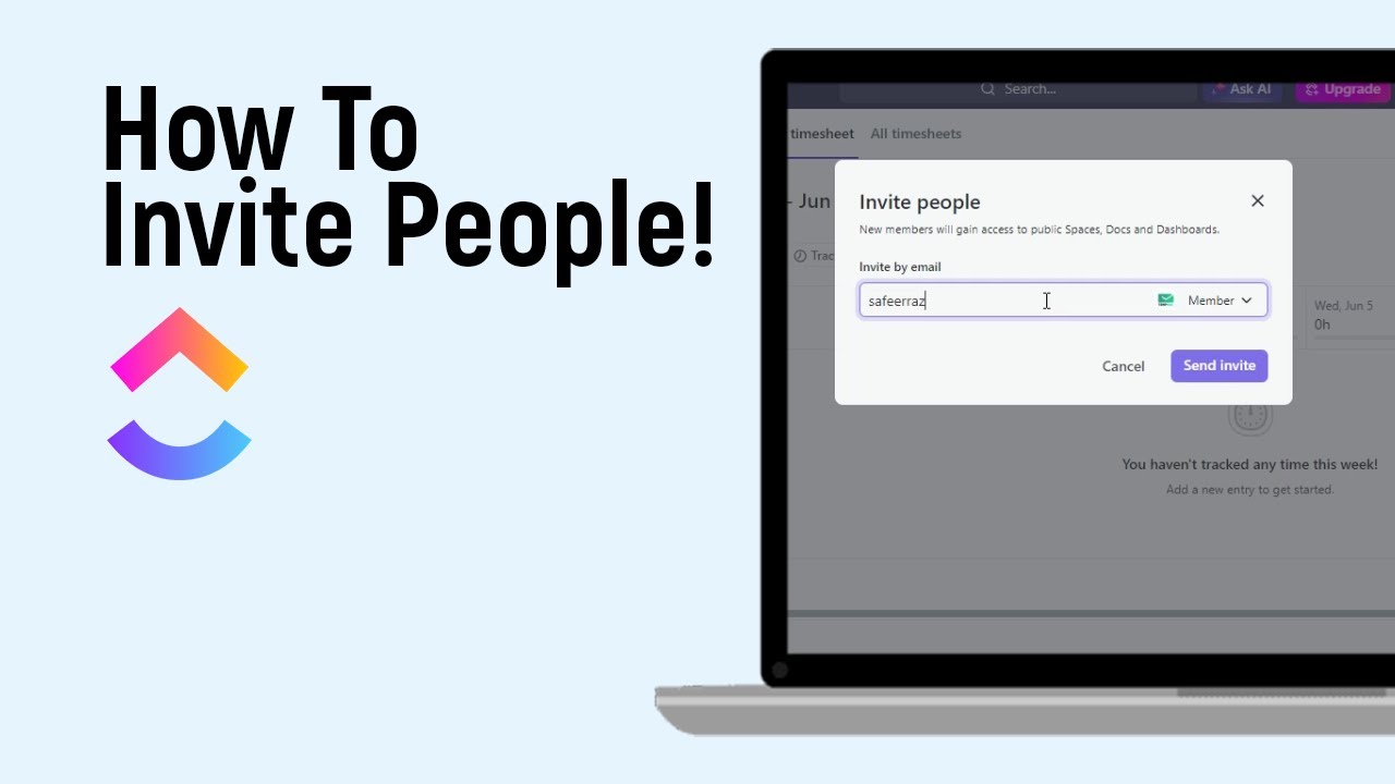 How to Invite People in Clickup [easy]