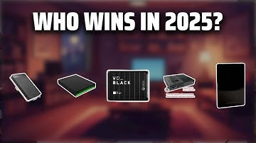 The Top 5 Best External Hard Drive in 2025 - Must Watch Before Buying!