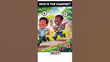 Who is the Vampire? #riddle #quiz #riddlechallenge  #challenge #riddleoftheday #viral