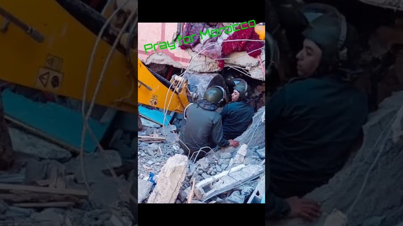 Pray for Morocco people 
