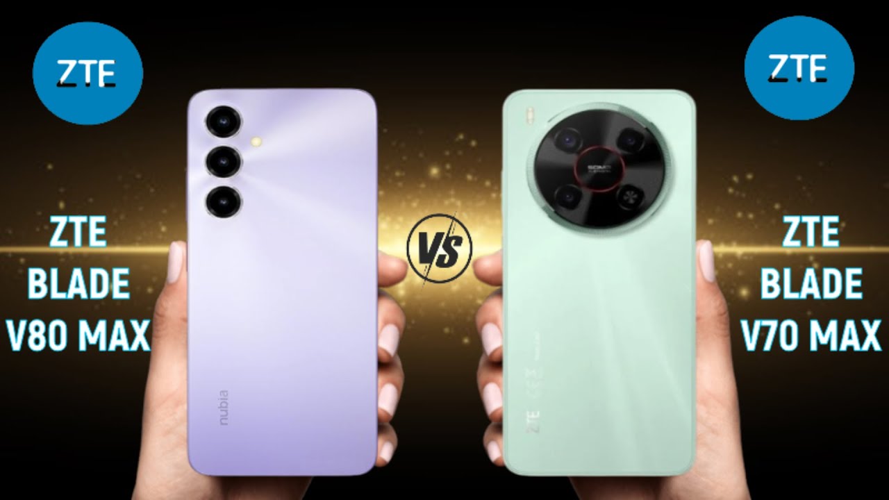 ZTE Blade V80 Max vs ZTE Blade V70 Max || Full Comparison ⚡ Which one is Best...