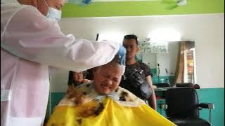 Girl´s forced head shave FULL VIDEO✂️