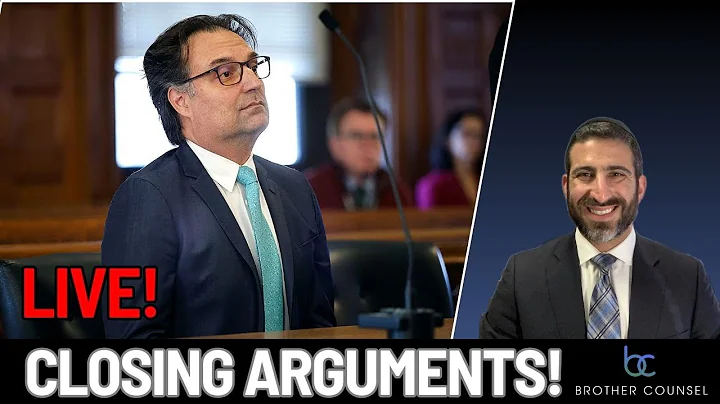 Brian Walshe Trial Closing Arguments LIVE with Brother Counsel!