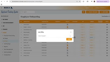 ATS Mako - Employee Onboarding
