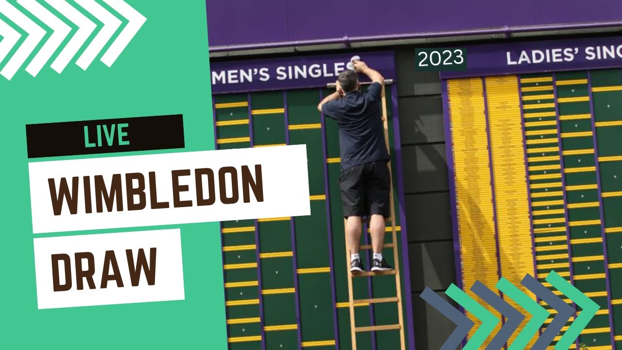 Wimbledon Draw 2023 LIVE