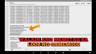 Tutorial Kung Pano Walain Ang NameTag Loob Ng Gamemode | Requested Vid screenshot 1