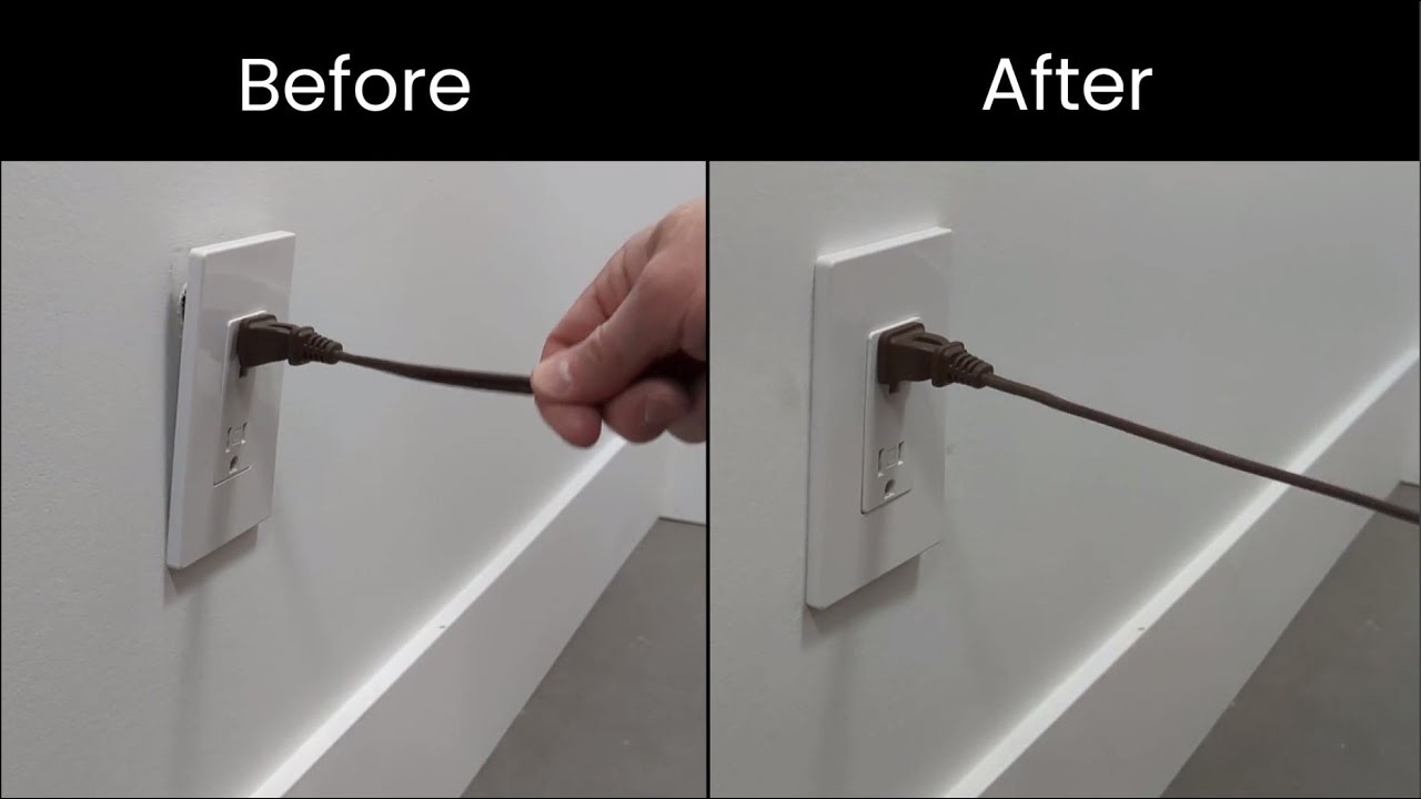 How to Fix an Outlet Plate/Cover Not Flush With Wall YouTube