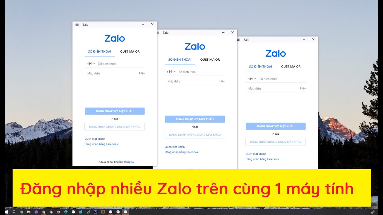 Làm thế nào để đăng nhập nhiều Zalo trên cùng một máy... - youtube