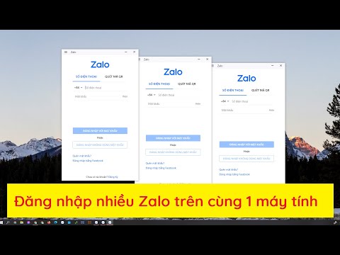 Video Làm thế nào để đăng nhập nhiều Zalo trên cùng một máy... - youtube