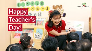 A Day In The Life Of A Preschool Teacher | Raffles Kidz International