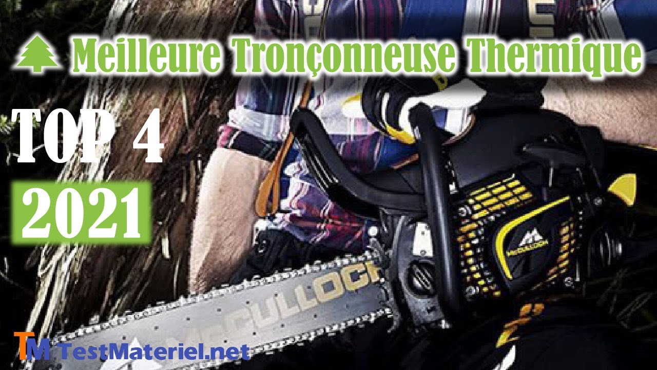 Meilleure tronçonneuse thermique : comment choisir ? Notre sélection