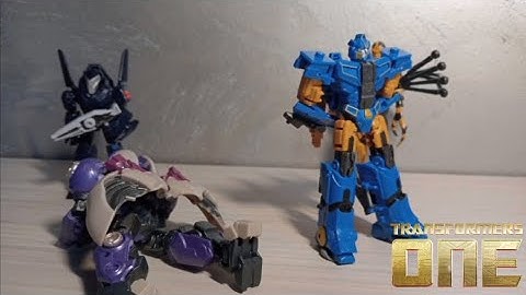 Alpha Trion death scene Transformers One stop motion 