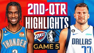 Dallas Mavericks vs Oklahoma City Thunder Game 5 Highlights 2nd-QTR | May 15 | 2024 NBA Playoffs