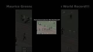 Maurice Greene smashes 100m World Record Content