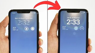 How to Fix iPhone Time & Date on Lock Screen is Dim and Faded