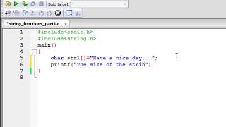 Predefined String Functions