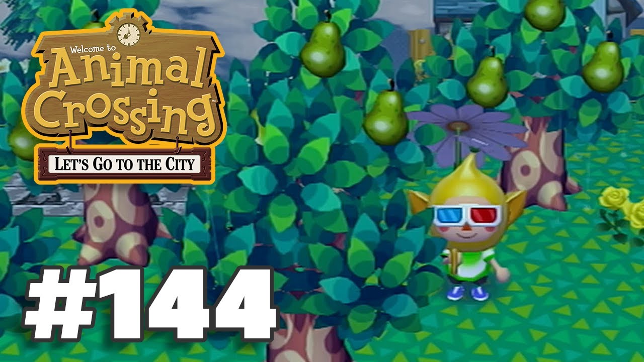 Organising Fruit Trees Animal Crossing City Folk (Let's Play Ep 144