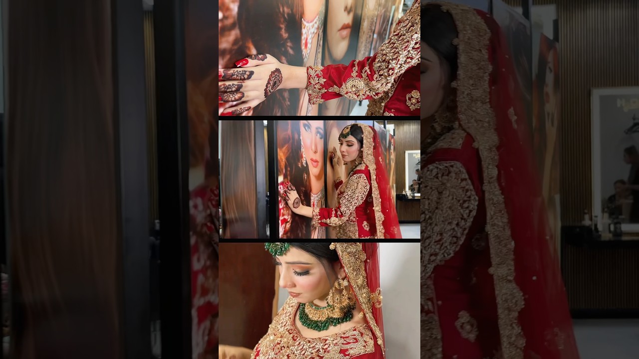 H One Salon #bestbridalmakeup #makeup #lahorebeautysaloon