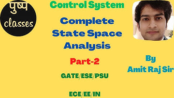 Control System/Complete State Space Analysis/Part-2/GATE,ESE,PSU/ECE/EE/IN