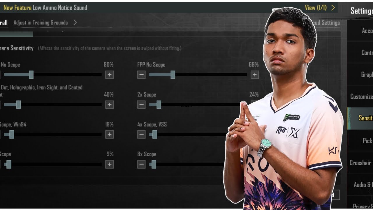 TraceGod Latest Sensitivity & Controls update 4.1 | Best BGMI Settings for Zero Recoil