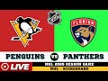 🔴LIVE : Pittsburgh Penguins Vs Florida Panthers | NHL 2025 | NHL Live SCOREBOARD | 24/10/2025
