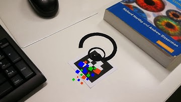 Augmented Reality (OpenCV + Aruco marker)