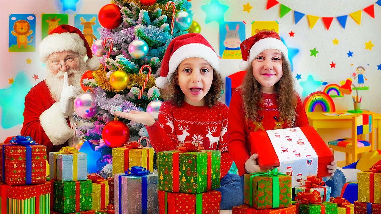 Santa Datang! Sierra & Rhia Buka Hadiah Natal Paling Seru