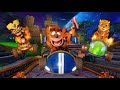 jugando crash team racing en modo aventura