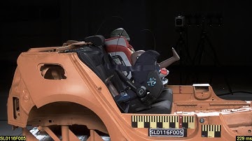 ANWB Autostoeltjestest 2016 Maxi-Cosi Citi Frontale Botsproef