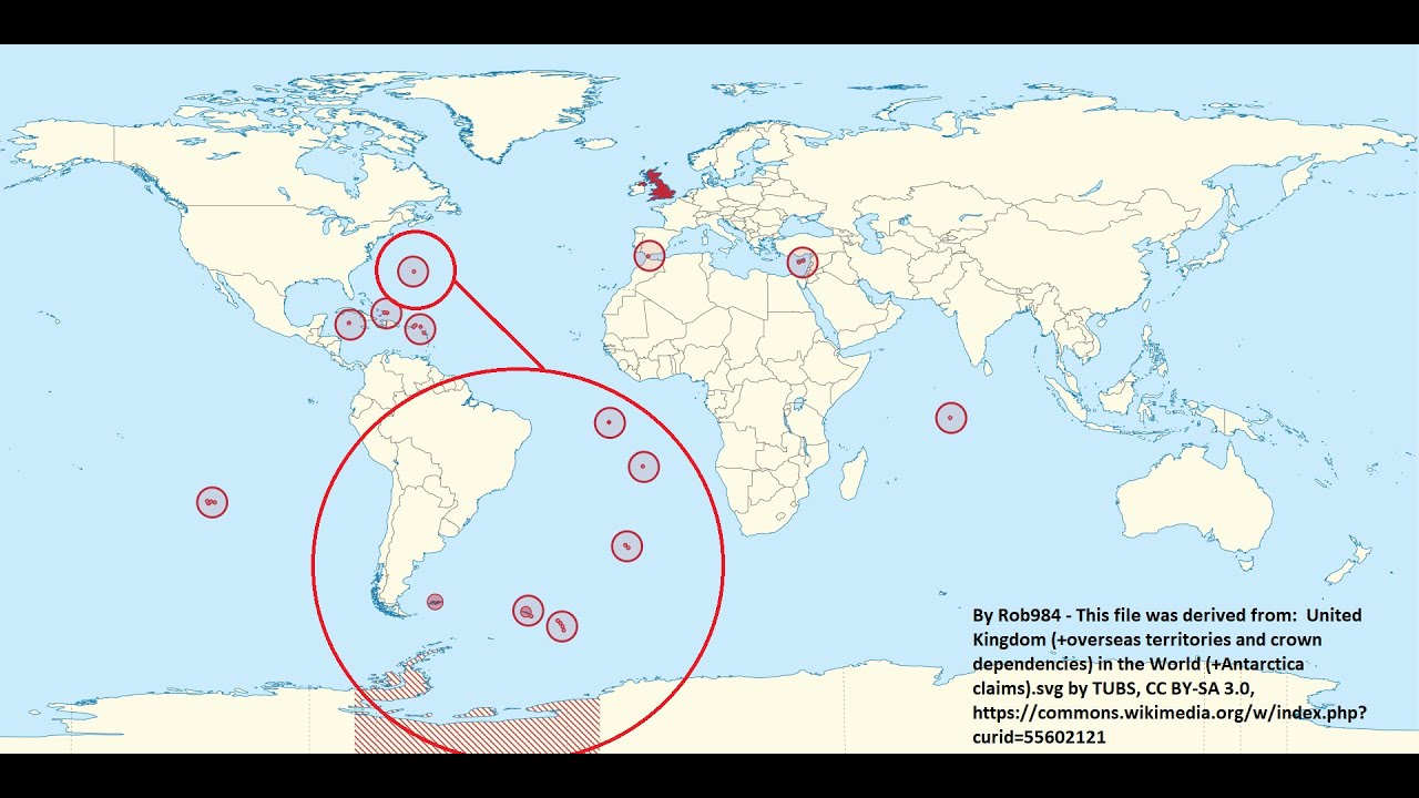 History of the British overseas territories (part 2) - YouTube