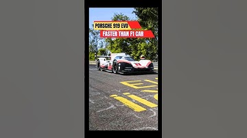 Porsche 919 Evo - The Insane Car That Outspeeds Formula 1!