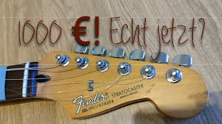 Ist eine 1000 € Fender Stratocaster ihr Geld wert?