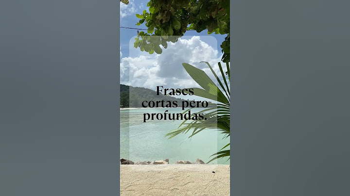 Frases cortas pero profundas