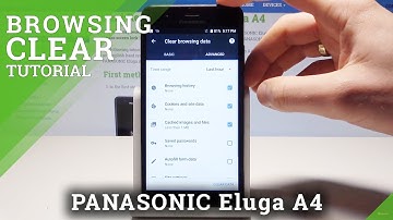 How to Clear Browser Data in PANASONIC Eluga A4 - Delete Browser History