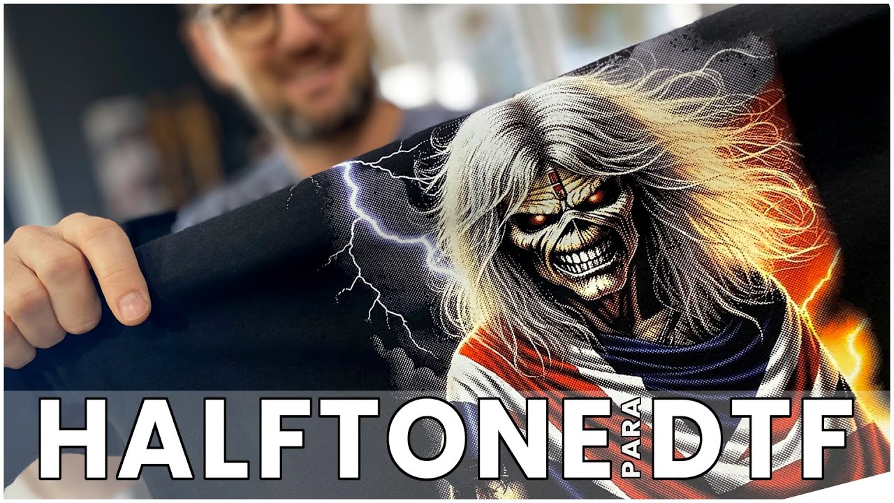 Como fazer Halftone fácil para DTF