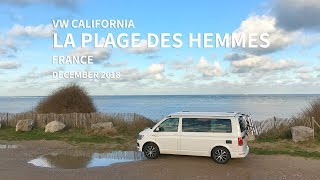 VW California road trip La plage des Hemmes 2018 (F)