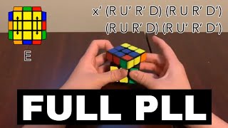 Rubik's Cube: Full PLL Tutorial | All 21 Algorithms