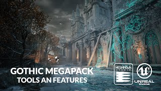 UE4 Gothic Megapack Tools and Features - Meshingun Studio
