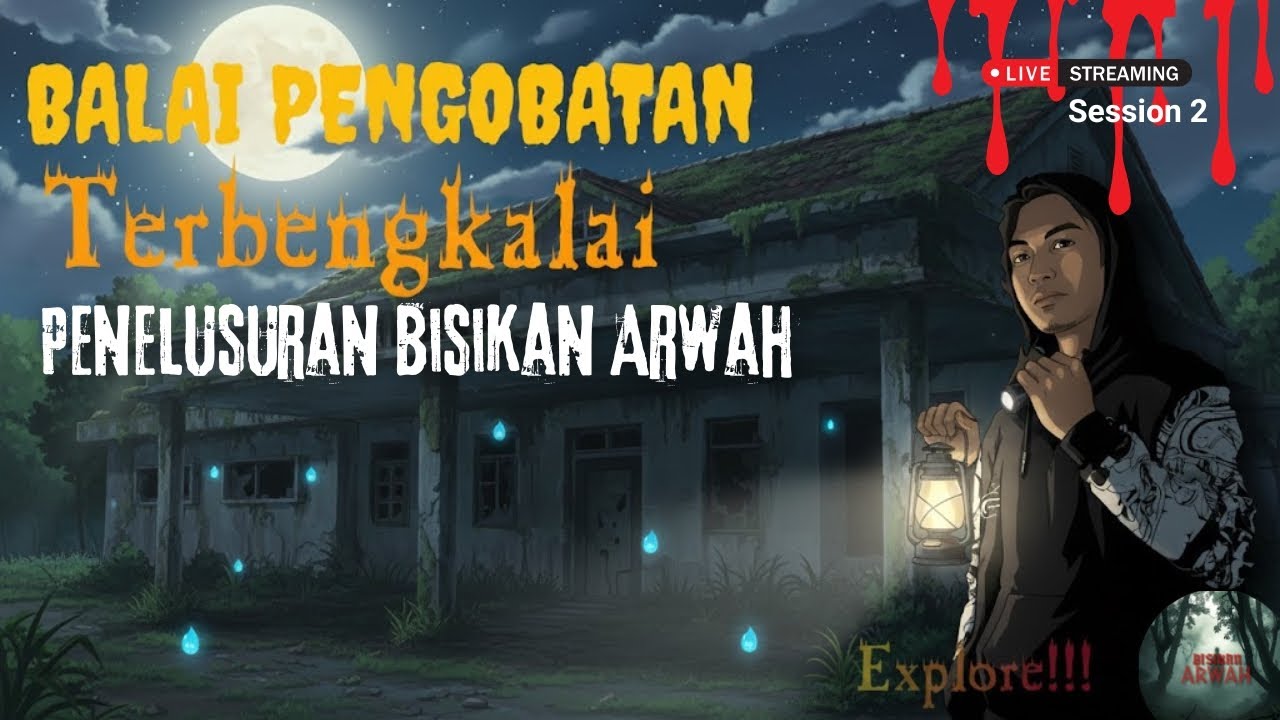 🔴 LIVE BISIKAN ARWAH | Balai Pengobatan ketempu Si Doi Putih tapi hanya bayangan session 6