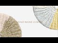 かぎ針編みでまんまるお座布団を編んでみた Crochet Round Cushion Tutorial