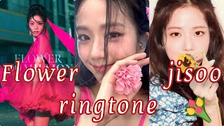 flower jisoo ringtone| نغمة هاتف لأغنية flower لجيسو#blackpink #jisoo #song #kpop #ringtone #youtube