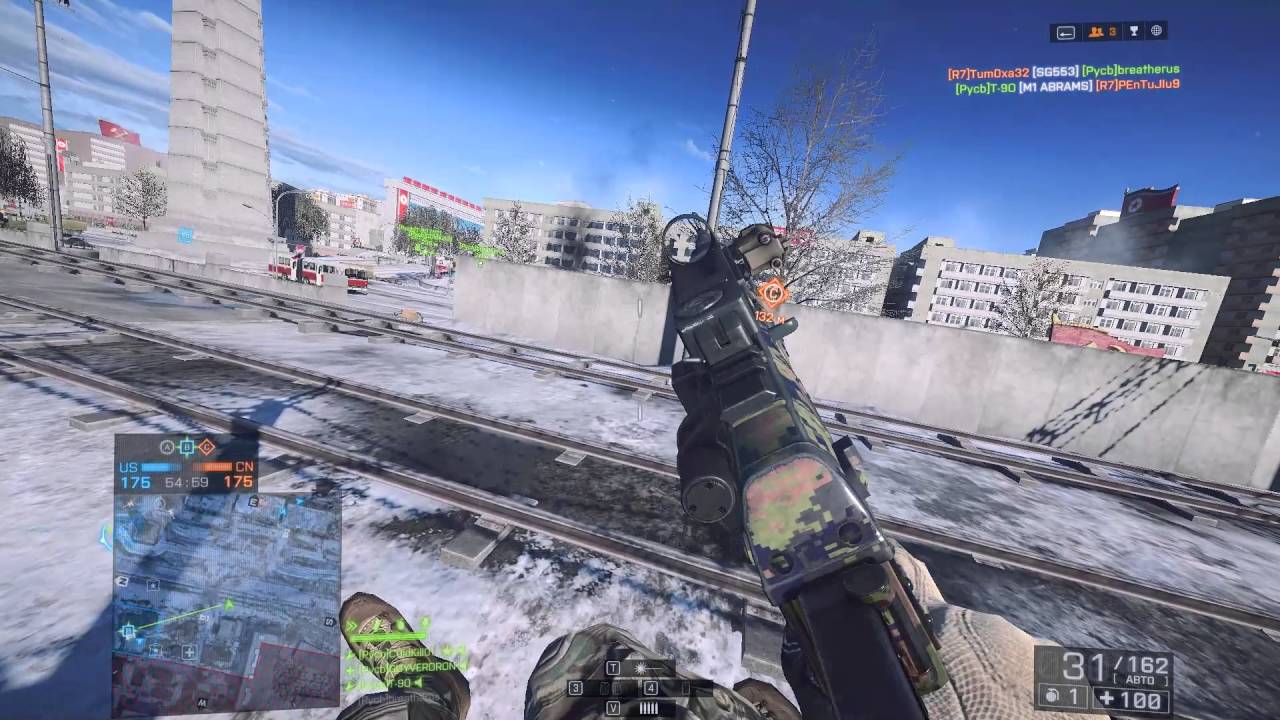 Battlefield 4 ClanWar [Pycb] vs [R7] 8x8 BCL 4 раунд ПОБЕДА