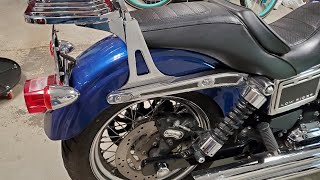 Trim cleanup on my Dyna after removing saddlebags