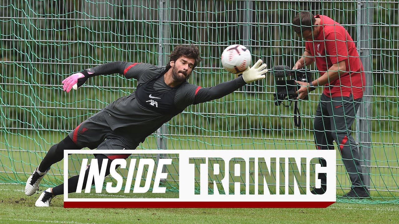 Inside Training: Brilliant goalkeepers session and fast-paced finishing